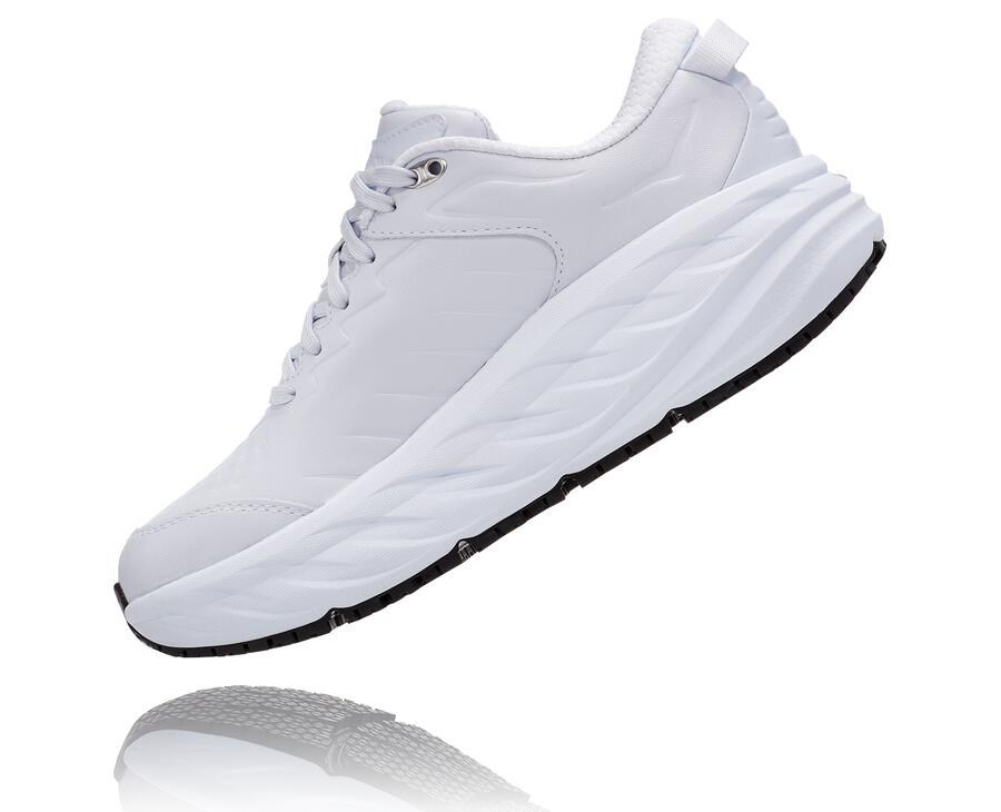 Tenis Hoka One One Feminino Branco - Bondi Sr - 186-SNKHFZ